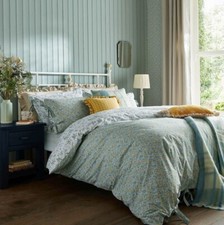 Laura Ashley Lovestone Newport blau EINZELGRÖSSE Bettwäscheset