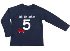 Langarm Geburtstagsshirt  ich