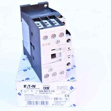 Eaton Leistungsschütz 7,5kW 400V 24VAC DILM17-10 DIL M17-10 XTCE018C10T -new-