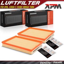 2x Luftfilter Filtereinsatz