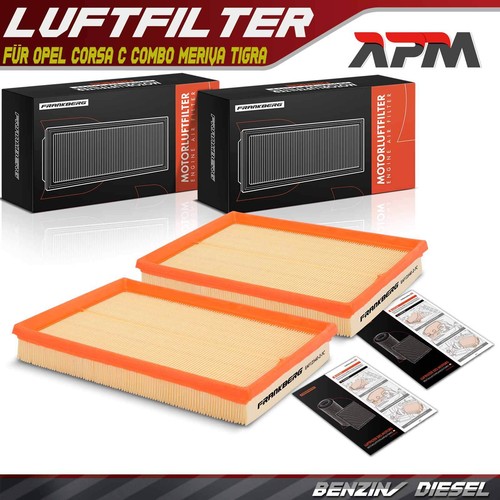 Luftfilter filtereinsatz - 2x,