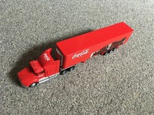 Truck mit Auflieger Sammlermodell mit Werbung Coca-Cola-