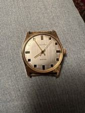 Zentra 2000 Armbanduhr mit Handaufzug Neues Glas. Linen Dial.