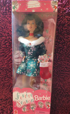 Barbie Festive Season Christie Weihnachtsbarbie Selten Vintage