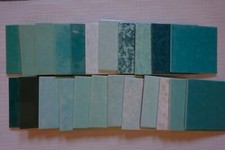 Retro Fliesen 15 x 15 cm grün türkis 70er Jahre Viele Muster zur Auswahl