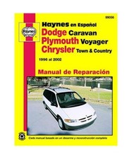 Plymouth Voyager Y Chrysler Town & Country Haynes Manual de Reparacion Por 1996 