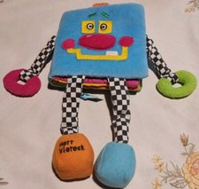 Plüschbuch Stoff Fühlbuch Baby GoBo Herr Viereck 