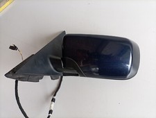 BMW E46 Limo Fahrerseite Links Spiegel Außenspiegel Anklappbar Orientblau