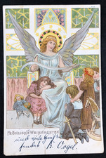 AK -antike Postkarte -