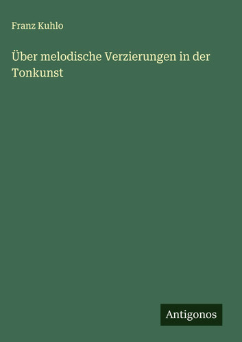 Franz kuhlo über melodische - franz,
