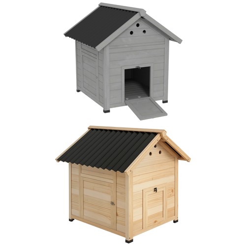 Entenstall aus holz entenhaus - aus,