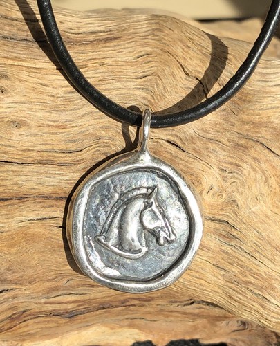 Pferd anhänger 925 silber - pferd,