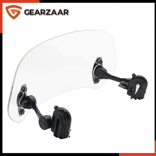 Einstellbar klar windschild - einstellbar,