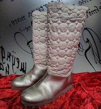 "flip*flop" MARKENSTIEFEL SILBER/GRAU FLACH KUSCHELIG BEQUEM