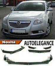 OPEL INSIGNIA A Frontstoßstangen-Splitter, glänzender schwarzer OPC-Look – 3-tei