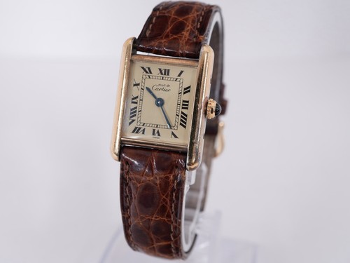 Cartier must tank - must, vermeil