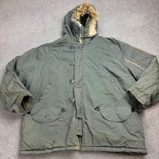 N 3B Jacke Erwachsene 2XL XXL Grün Army Extreme Cold Parka Schnorchel Outdoor Herren*