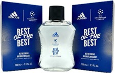 2x Adidas Best of the Best Champions League  After Shave, erfrischendes Parfüm