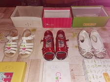 Gr. 25 + 26 Mädchen Schuhe Lackschuhe Sandalen TOP