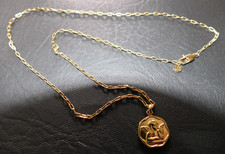 Icrush Halskette Goldfarben - Eleganter Damenschmuck mit  Engel Anhänger