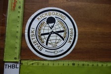 Alter Aufkleber Selbstverteidigung Kampfsport KICKBOXING 1986 Marinko Cabo