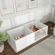 PawHut Wurfkiste für Welpen