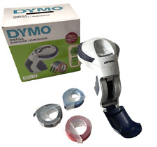 DYMO Omega Beschriftungsgerät mit 3 Stück Prägeband Gebraucht Sehr Gut R1710
