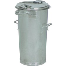 Mülleimer 50l Stahlblech TZN