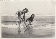 Vintage Foto Geschwister am