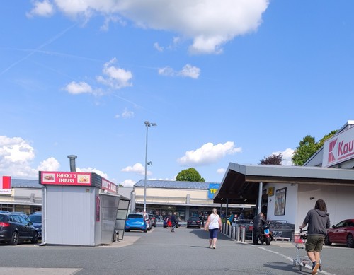 Imbiss container mit - imbiss,