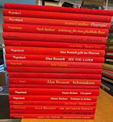 19x wagenbach salto - 19x, sammlung