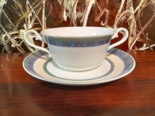 Heinrich VILLEROY & BOCH Germany VILLA ADRIANA - edle Suppentasse mit Untertasse