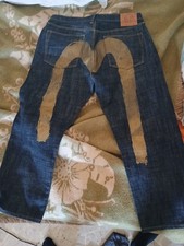Vintage Evisu Jeans Gold Möwe