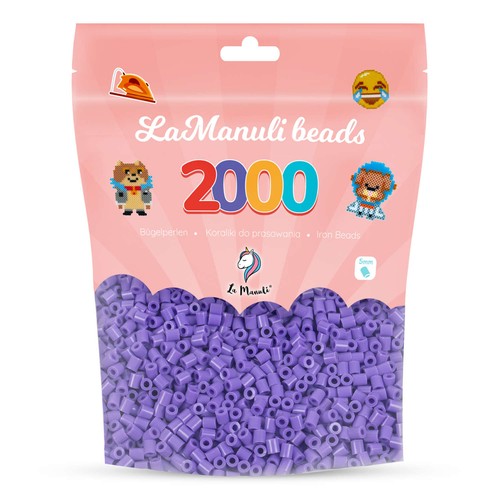 Bügelperlen 2000 lila - bügelperlen,