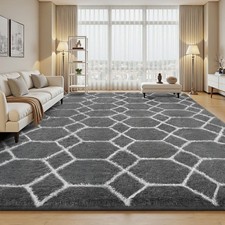 Flauschige Teppiche Hochflor