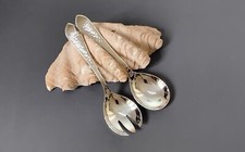 ROBBE  BERKING 925 SILBER  MARTELE  SALAT BESTECK