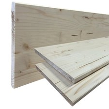 Leimholzplatte Massivholzplatte 18mm Fichte A/B ab45€/m² Brett Möbel  ZUSCHNITT