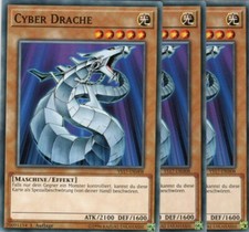 yugioh 3x Cyber Dragon