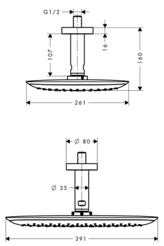 Hansgrohe puravida kopfbrause - hansgrohe,
