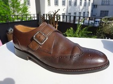 CHARLES TYRWHITT Goodyear Business Schuhe MONK STRAP Leder England Gr.41(7G) TOP