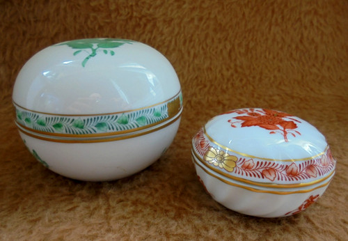 Herend deckeldose apponyi - deckeldose,