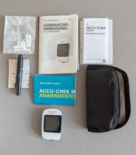 Blutzuckermessgerät acc chek - blutzuckermessgerät, acc-chek
