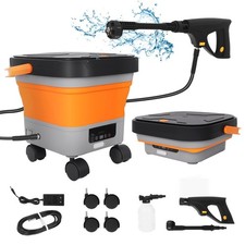 Tragbar Druckreiniger Set 6 in