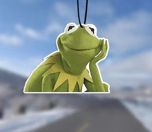 Kermit der frosch - muppets, auto