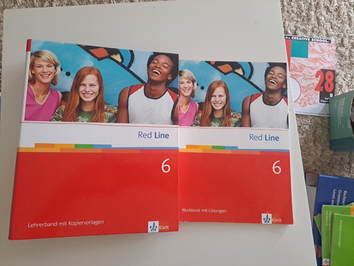 Red line lehrerband mit - ,lehrerband,