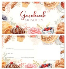 50 x Geschenkgutschein für