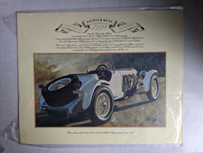 Oldtimer, Kunstdrucke, Formel 1 Rennwagen, 17 ARAL Sammelbilder, 1889-1954,  alt