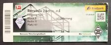 TICKET Bundesliga 2015/16 Mönchengladbach - Borussia Dortmund # 940
