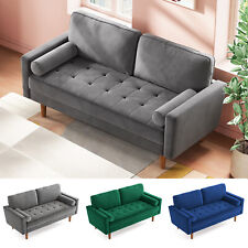 Couch 2 Sitzer Samt Kleine