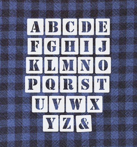 Buchstaben und zeichen - und, 8cm